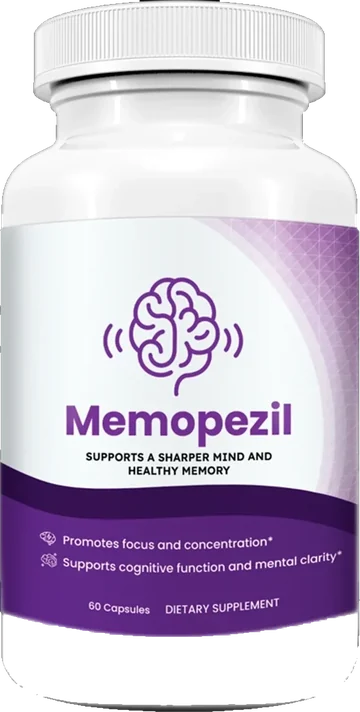 Memopezil single bottle of memory and focus capsules, 60 capsules